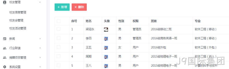 管理系统